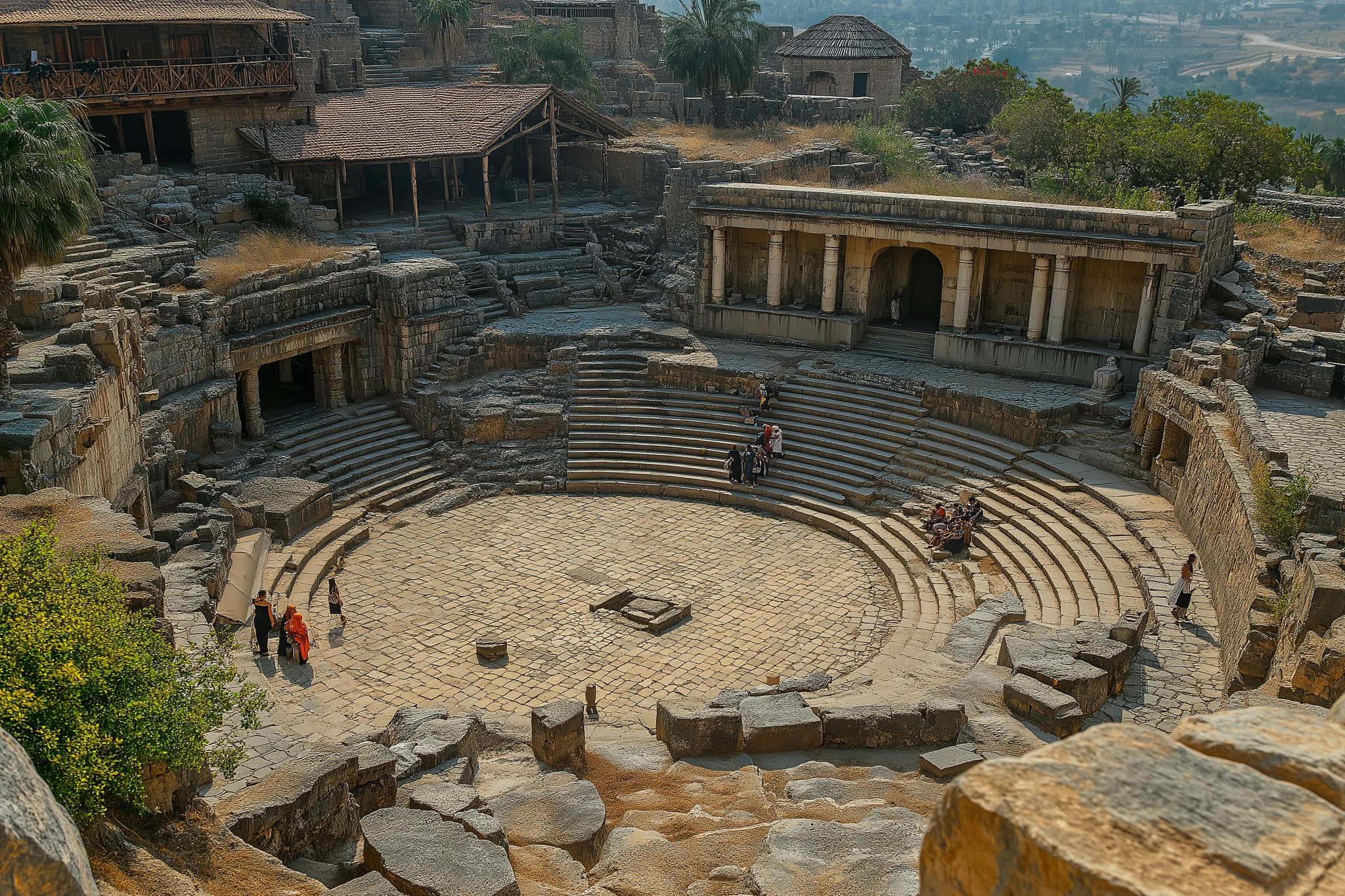 Roman Theatre in Ancient Amman