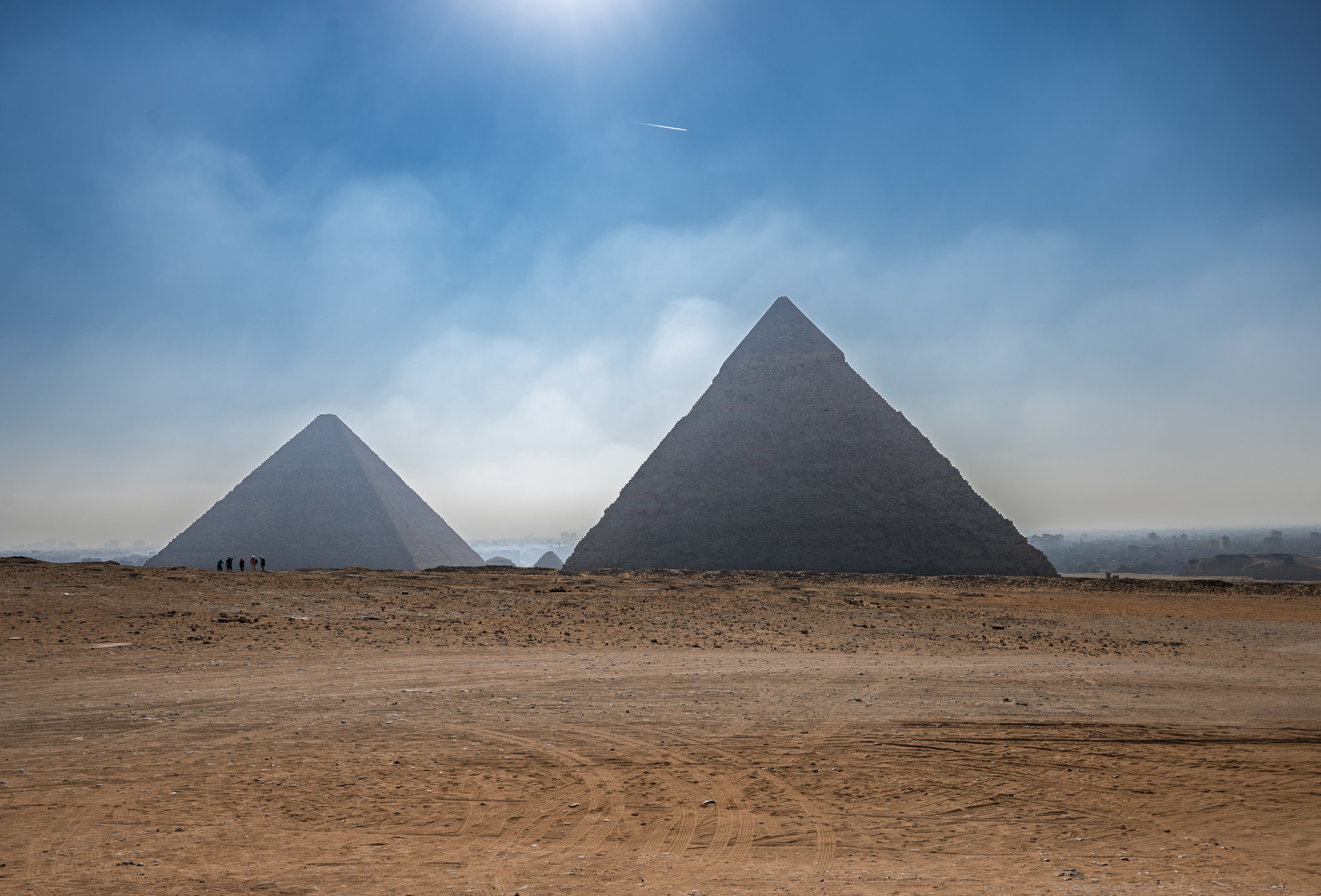 Ancient Wonders: The Pyramids of Giza Stand Proud