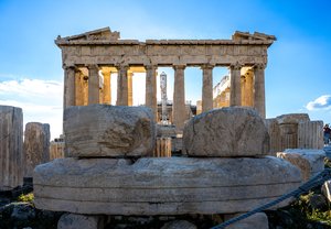 Ancient Majesty: Ruins of the Parthenon in Athens, Greece