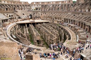 Roman Colosseum Interior: A Glimpse into Ancient History