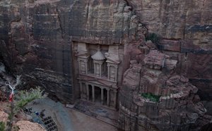 The Treasury of Petra: Carved into Ancient Jordanian Stone