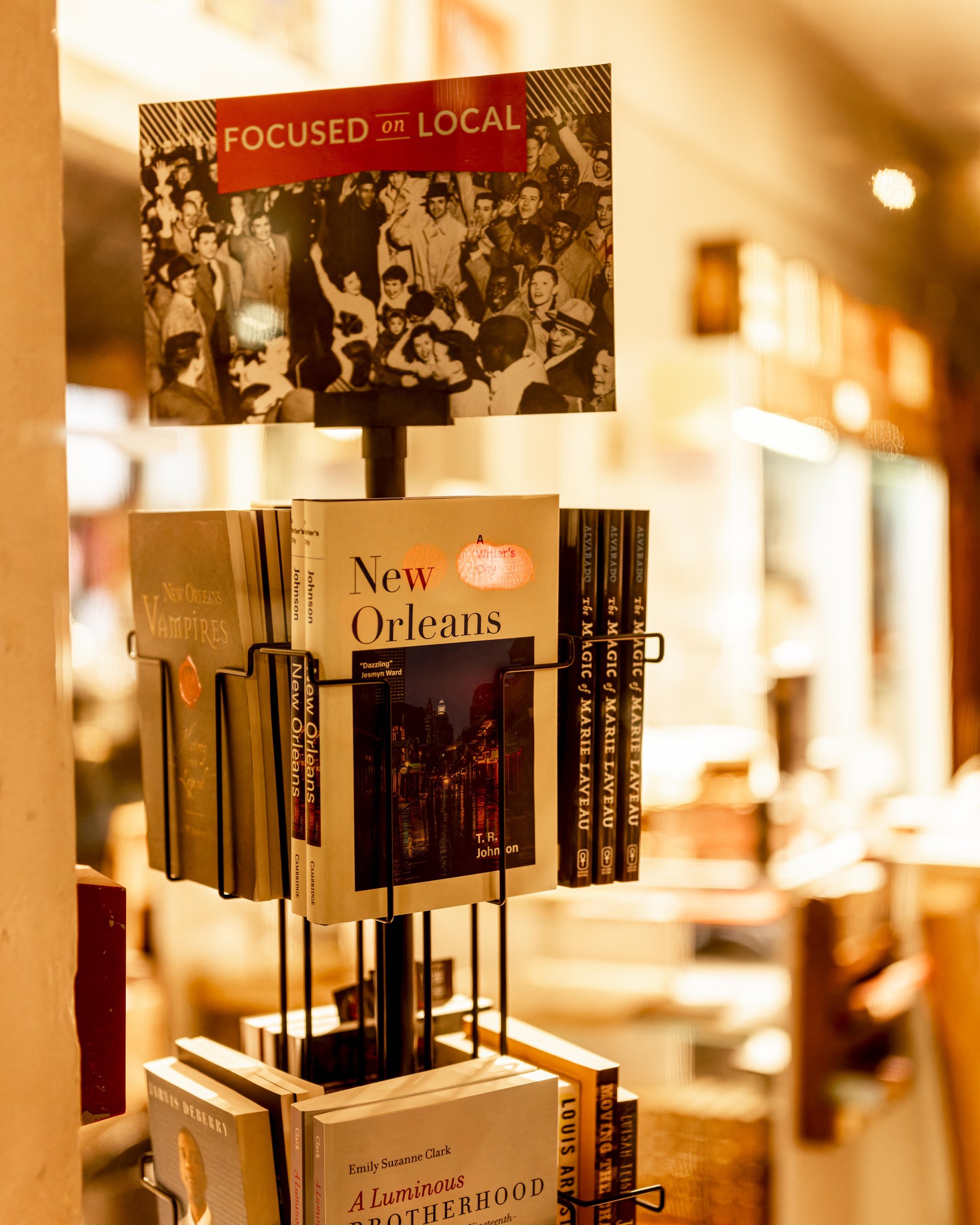 New Orleans Literature: A Bookstore Display
